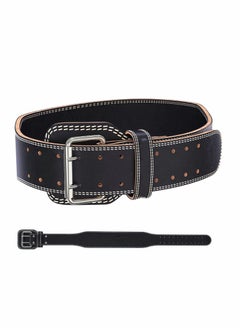 KASTWAVE Weightlifting Belt for Men and Women Durable Comfortable Material and Adjustable Buckle for Gym Fitness, Muscle Building, Squats, Strength Exercise Training 4.5 Inch Width  - Image 4