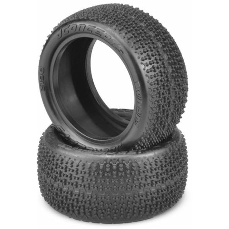 JConcepts Twin Pins 22 Rear Buggy Carpet Tires 2 Pink - Image 2