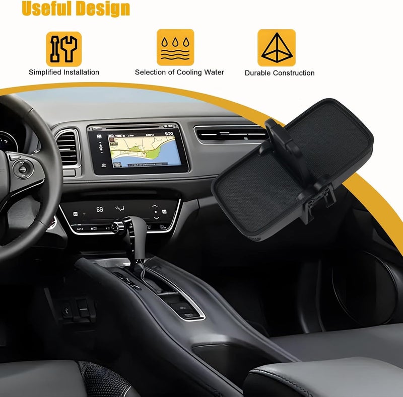 Cup Holder Insert Compatible with Honda HRV HR-V 2016-2018 Replacement# 77230-T7W-A02ZA - Image 4