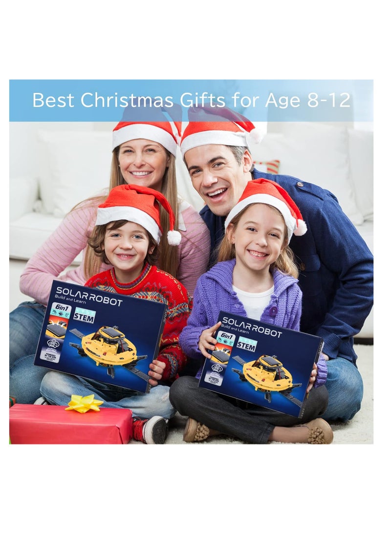 Ignite Your Child's Imagination with the Latest 6-in-1 Space Themed Solar Robot Kit - STEM Projects for Kids Ages 8-12  - Image 5
