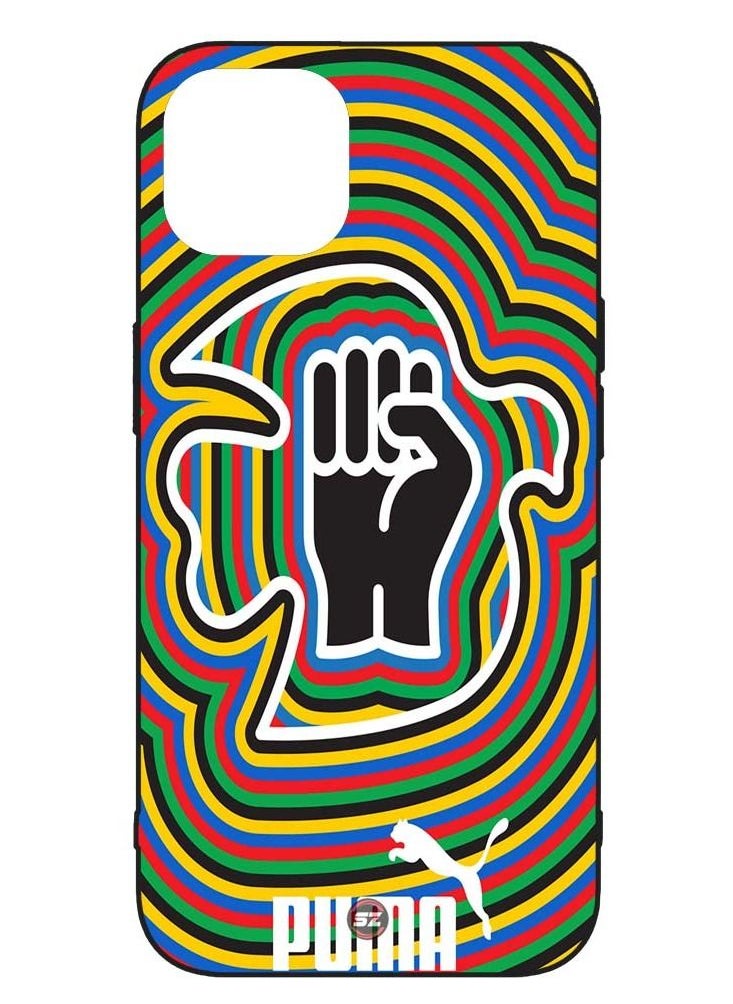 Service Zone Protective Printed Mobile Cover 3D Abstract Art Design For Apple iPhone 11  - Image 1