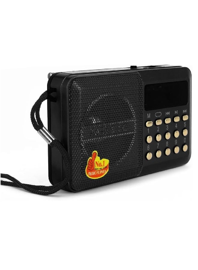 Joc Radio High With Tf And Usb Slots - Black - Image 2