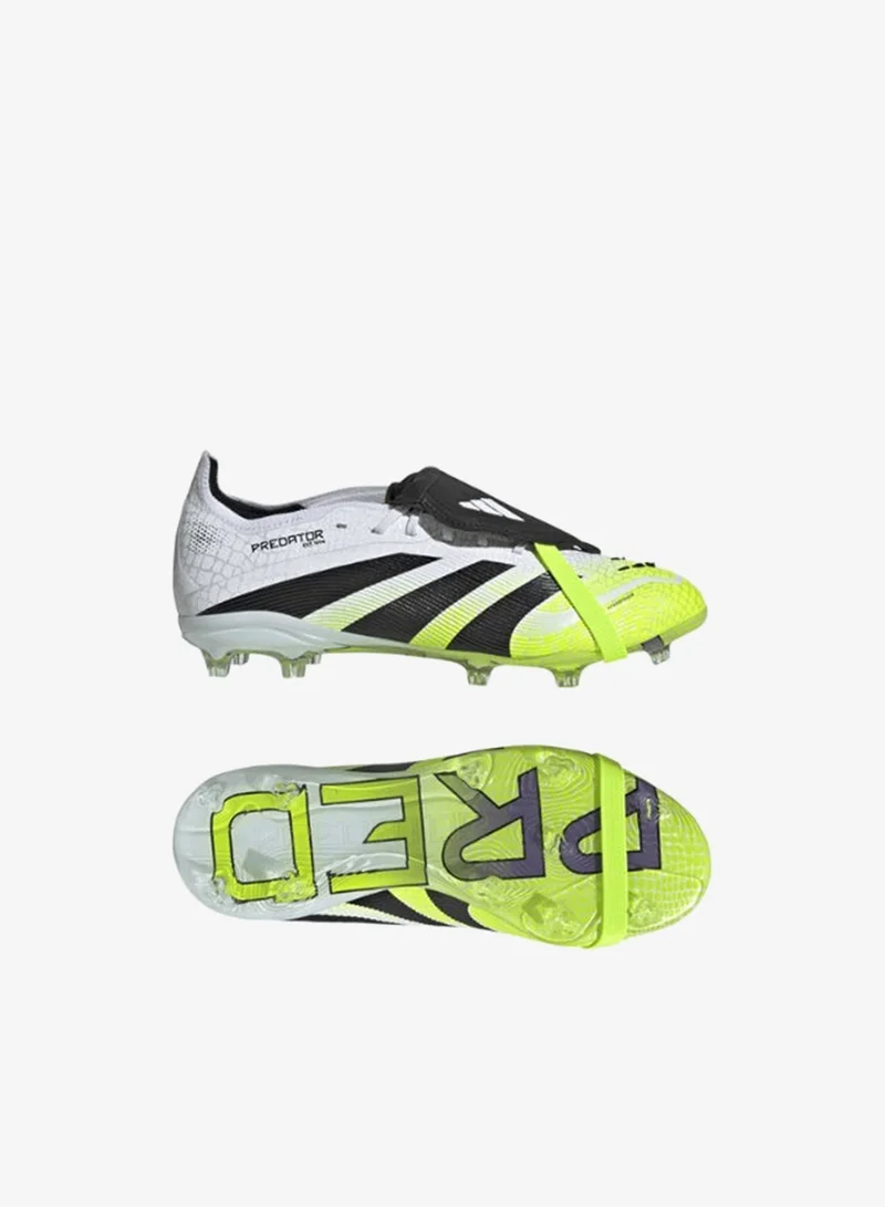 adidas حذاء كرة قدم للأطفال بريداتور إليت     أبيض