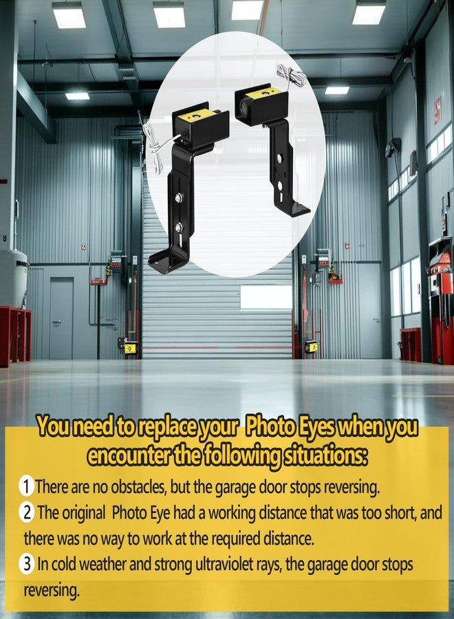 Aooashet for liftmaster CPS-U Commercial Photo Eyes, CPS-U Safety Sensors Compatible with LiftMaster Commercial Door Operators Models FDC, FDCL, FDO, LGE, Medium Duty Logic, Logic 3, Logic 4, Logic 5.0 - Image 5