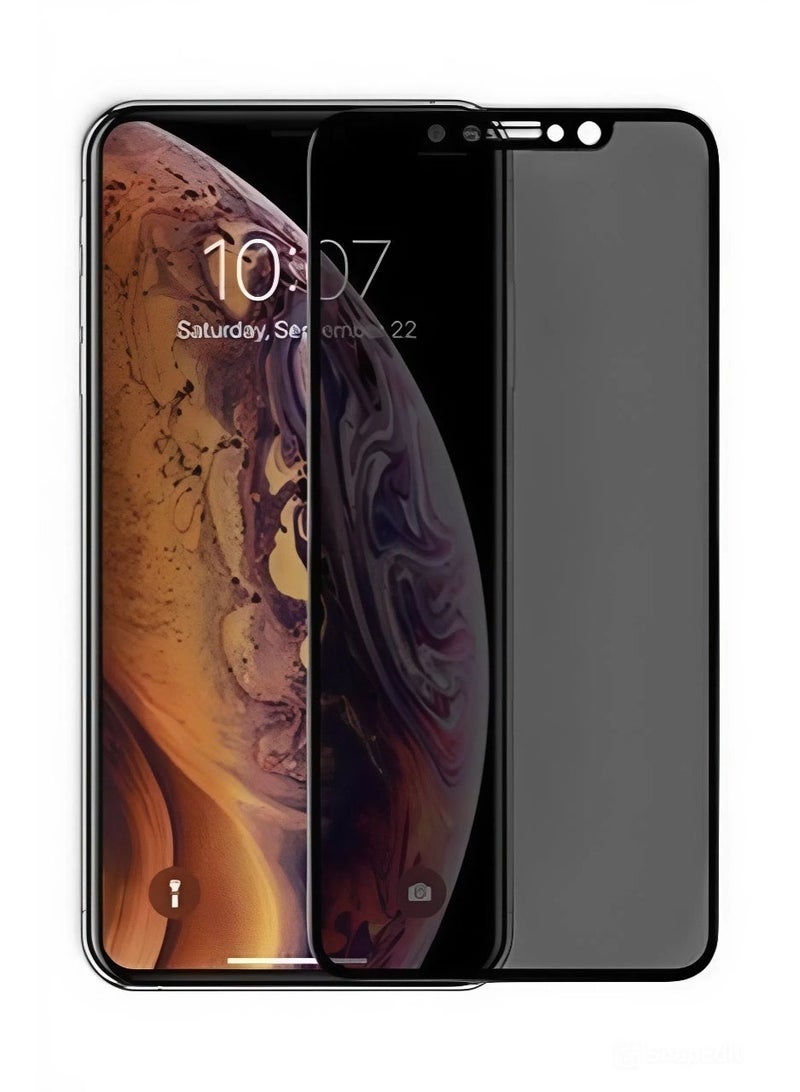 ليون واقي شاشة  لآيفون 11 برو ماكس / و آيفون اكس ماكس (iPhone 11 Pro Max / iPhone Xs Max) 11D نانو مضاد للتجسس لحماية الخصوصية (لقافة) من Lion, حماية قصوى للشاشة من الخدوش والكسر - Image 1