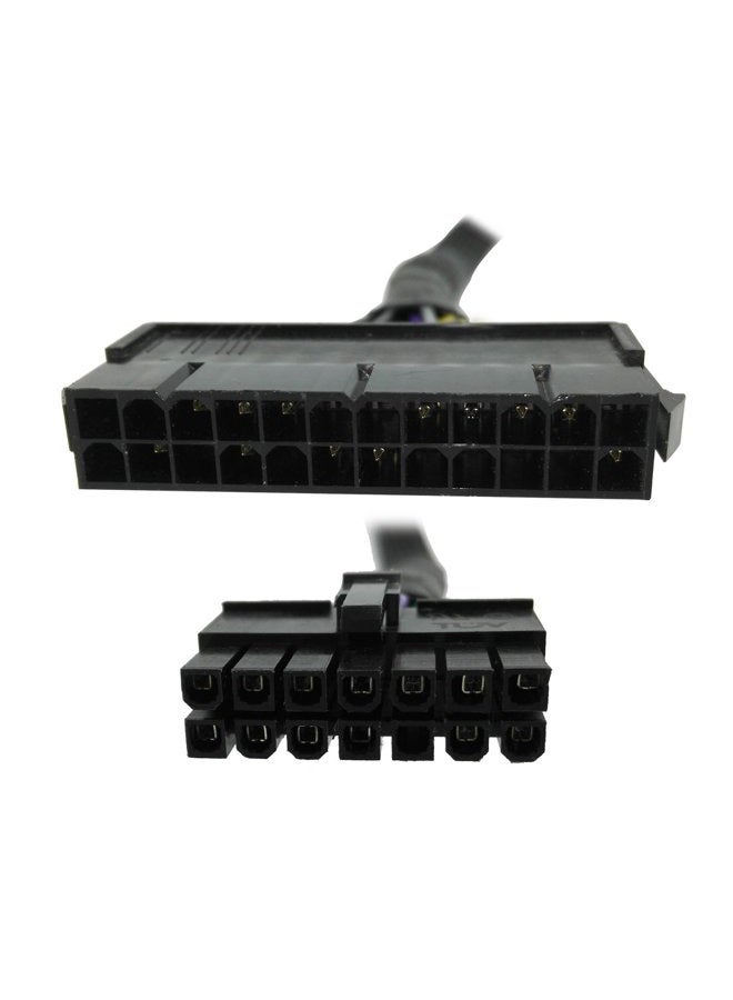 COMeap 24 Pin to 14 Pin ATX PSU Main Power Adapter Braided Sleeved Cable for IBM/Lenovo PCs and Servers 12-inch(30cm) - Image 4