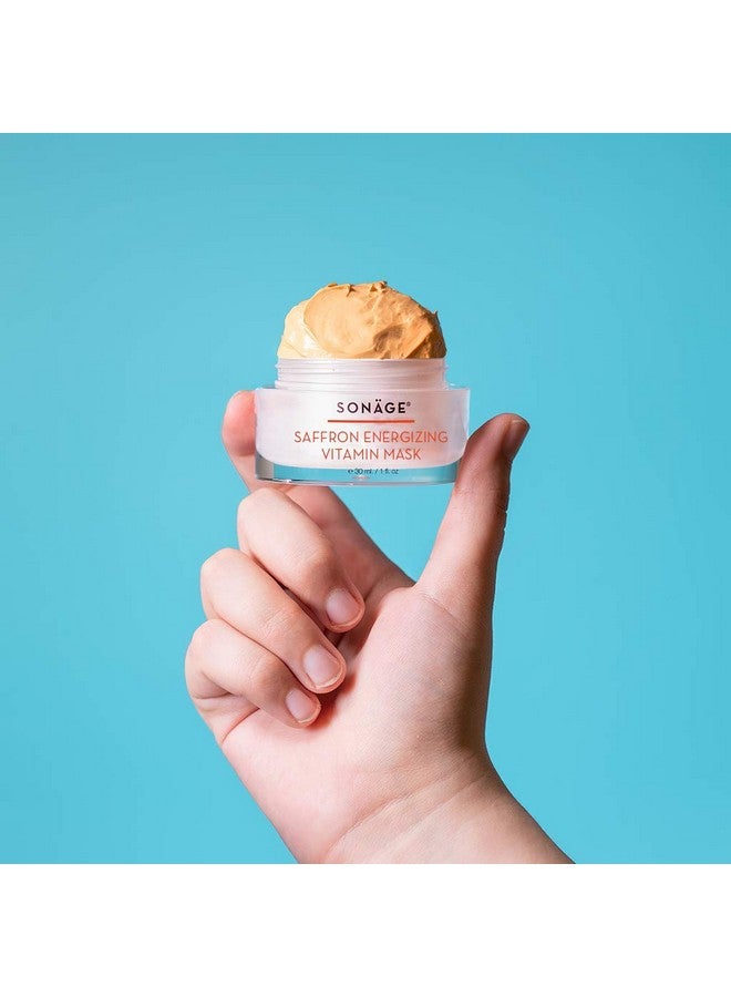 sonage Saffron Energizing Vitamin Mask: Refresh Hydrate And Nourish For A Glowing Complexion - Image 2