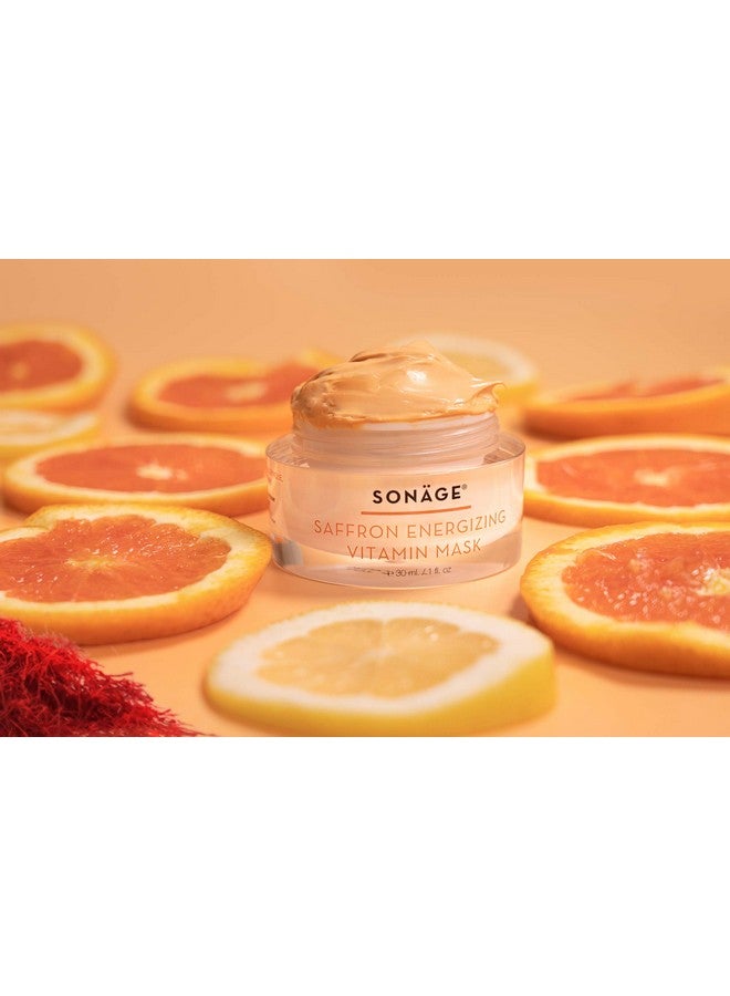 sonage Saffron Energizing Vitamin Mask: Refresh Hydrate And Nourish For A Glowing Complexion - Image 4