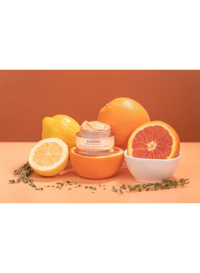 sonage Saffron Energizing Vitamin Mask: Refresh Hydrate And Nourish For A Glowing Complexion - Image 3