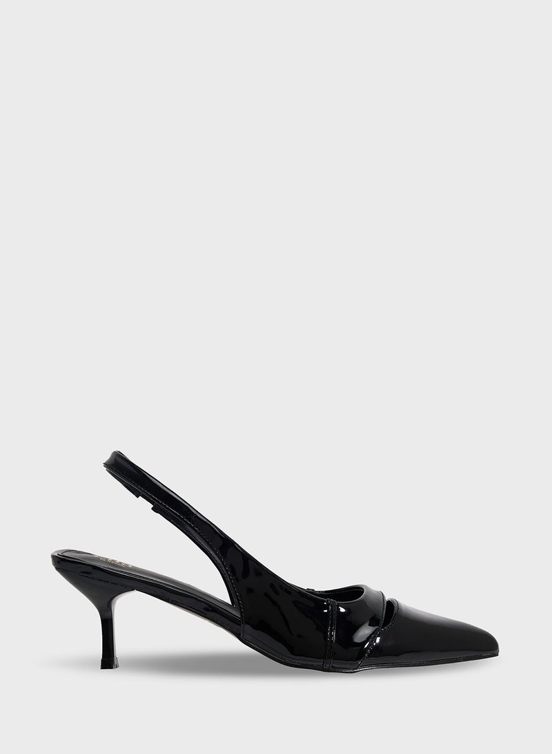 ELLA Sling Back Heeled Pump  - Image 1