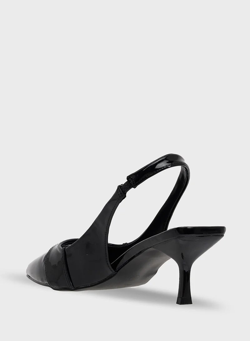 ELLA Sling Back Heeled Pump