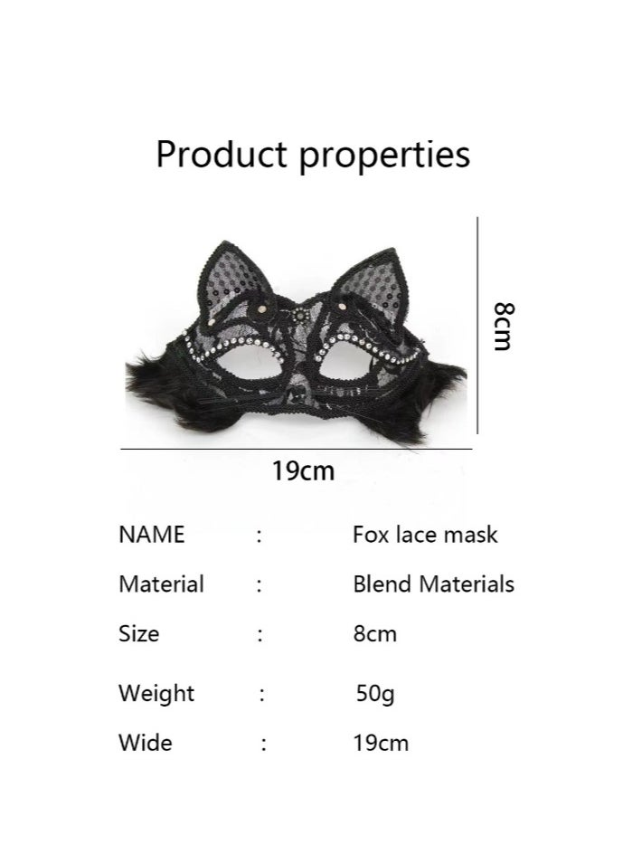 Najwa Masquerade Party Performances  Cat Mask  - Image 2