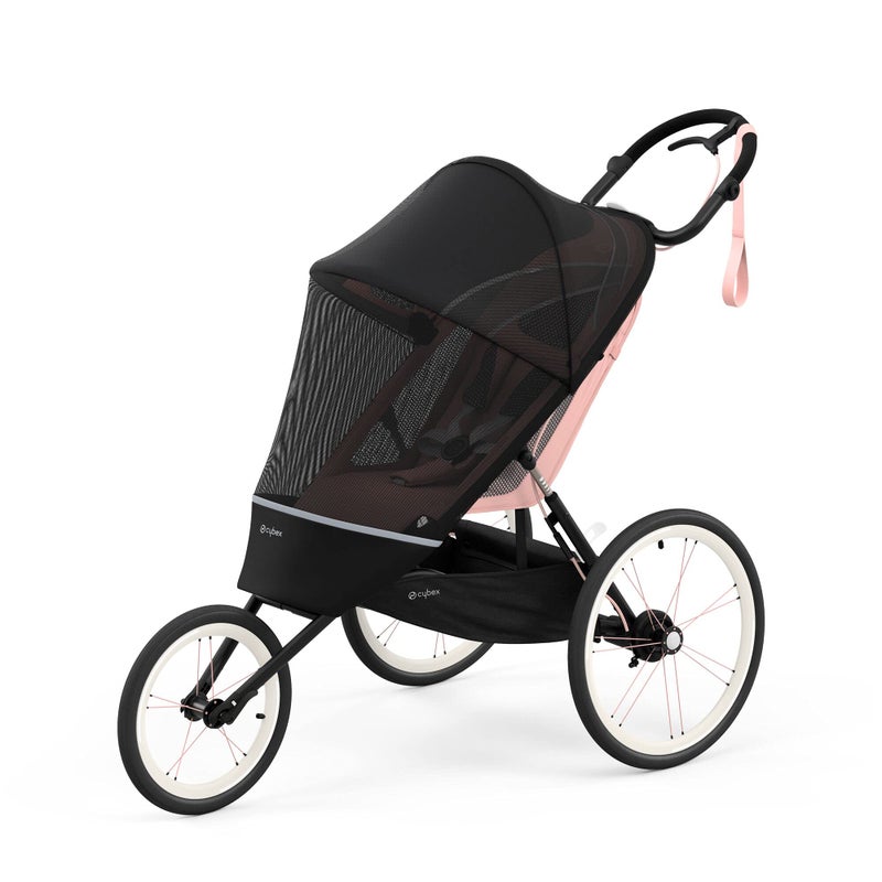 CYBEX AVI Jogging Stroller Insect Net Stroller Accessories, Full Coverage Lightweight Breathable Mosquito Net for AVI Stroller, Reflective Fabric for Visibility - Image 1
