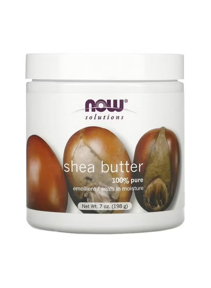 now Pure Shea Butter Body Moisturizer 198g