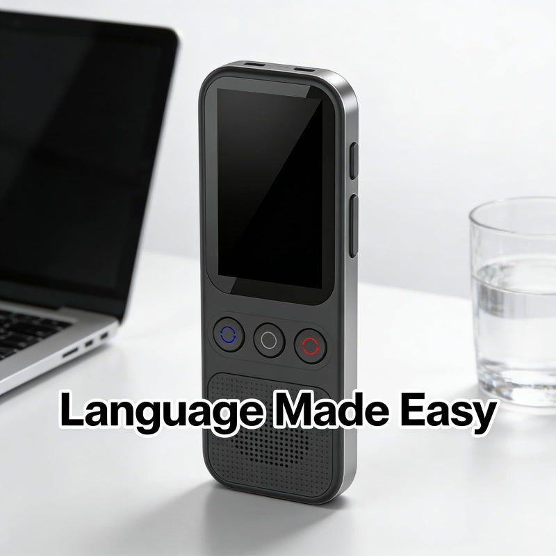 2 Inch Touchscreen Translator Device 138 Online 18 Offline Languages Intelligent Voice Translation Noise Reduction Business Learning Tool - Image 4