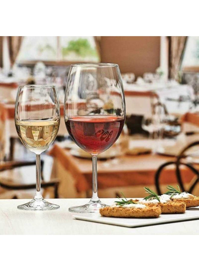 Paşabahçe كأس النبيذ الكبير من باساباخه إينوتيكا 550 مل - مجموعة من قطعتين - Image 1