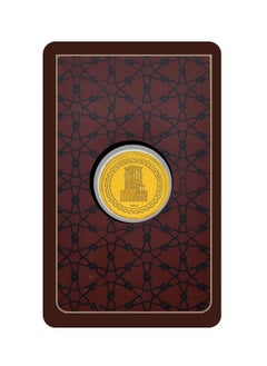 RIZAN JEWELLERY Rizan Jewellery 2g Gold Coin 24 Karat 999.9 Flower & UAE Heritage Building Design  - Image 1