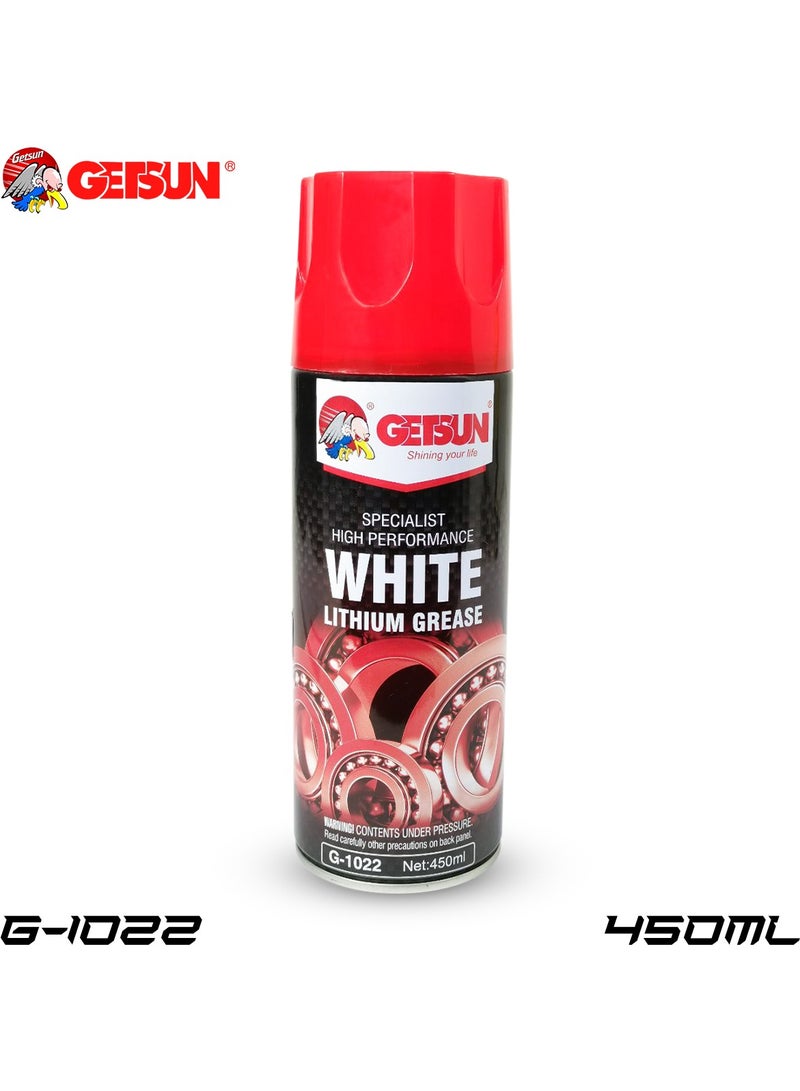 GETSUN GETSUN Specialist High Performance White Lithium Grease 450ml Advanced Lubrication  G-1022  - Image 1