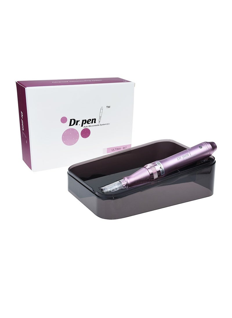 Dr.pen Ultima M7 Wireless Auto Microneedling Derma Pen Pink  - Image 2