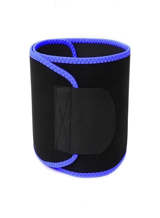 MALAN Waist Belt Made of Neoprene for Women & Men for Tummy Exercise (Free Size) (Blue) - Image 2