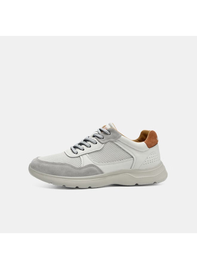 Mellen Versatile Travel Shoes, Lightweight Breathable Shock-absorbing Sports Casual Shoes, Mf577511, Beige, Size 38 - Image 1