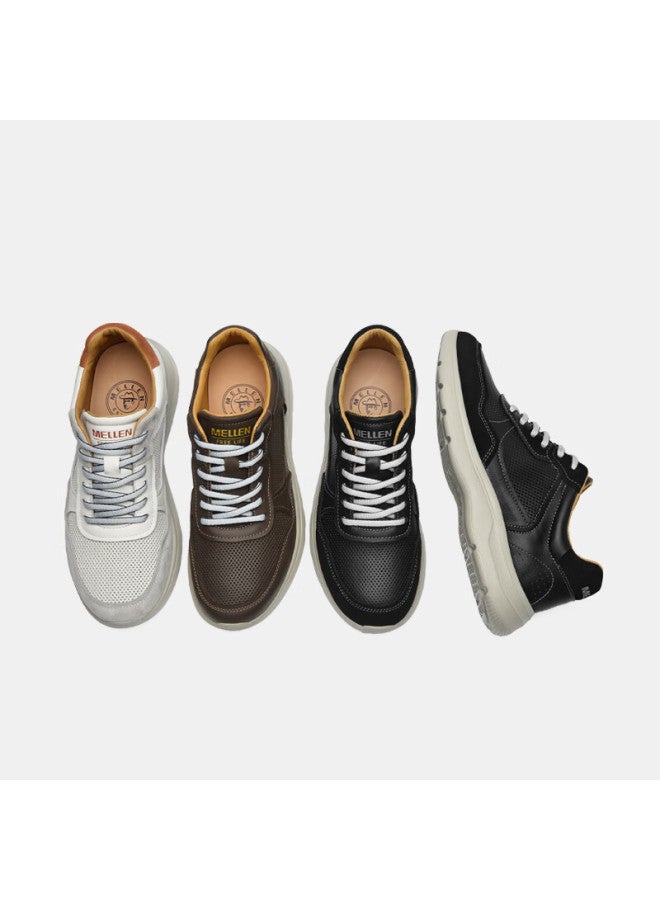 Mellen Versatile Travel Shoes, Lightweight Breathable Shock-absorbing Sports Casual Shoes, Mf577511, Beige, Size 38 - Image 4
