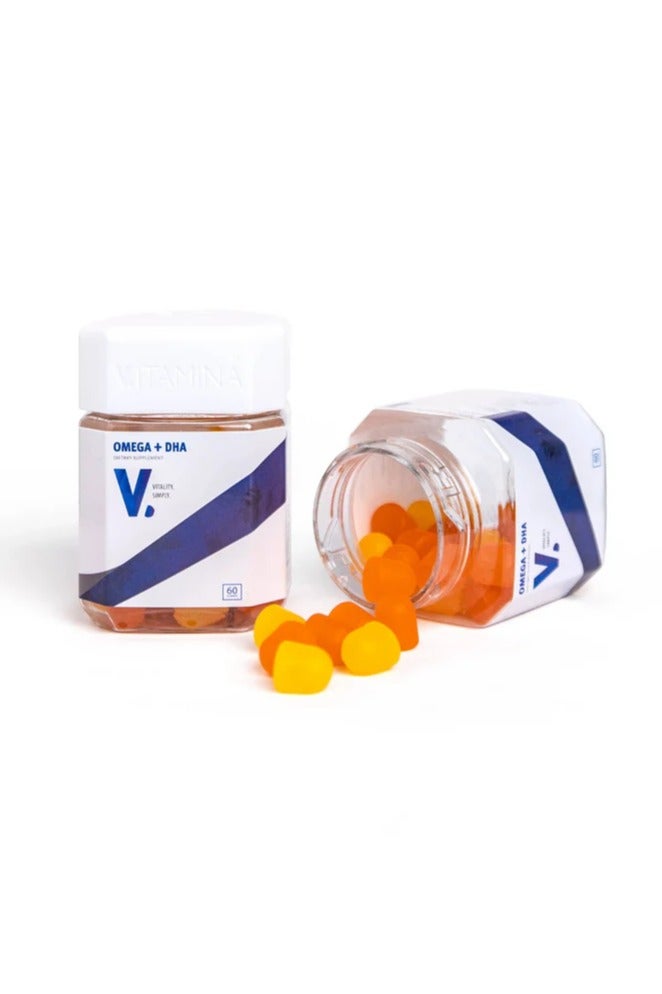 Vitamina Omega + DHA – 60 Gummies, Supports Heart & Brain Health - Image 3