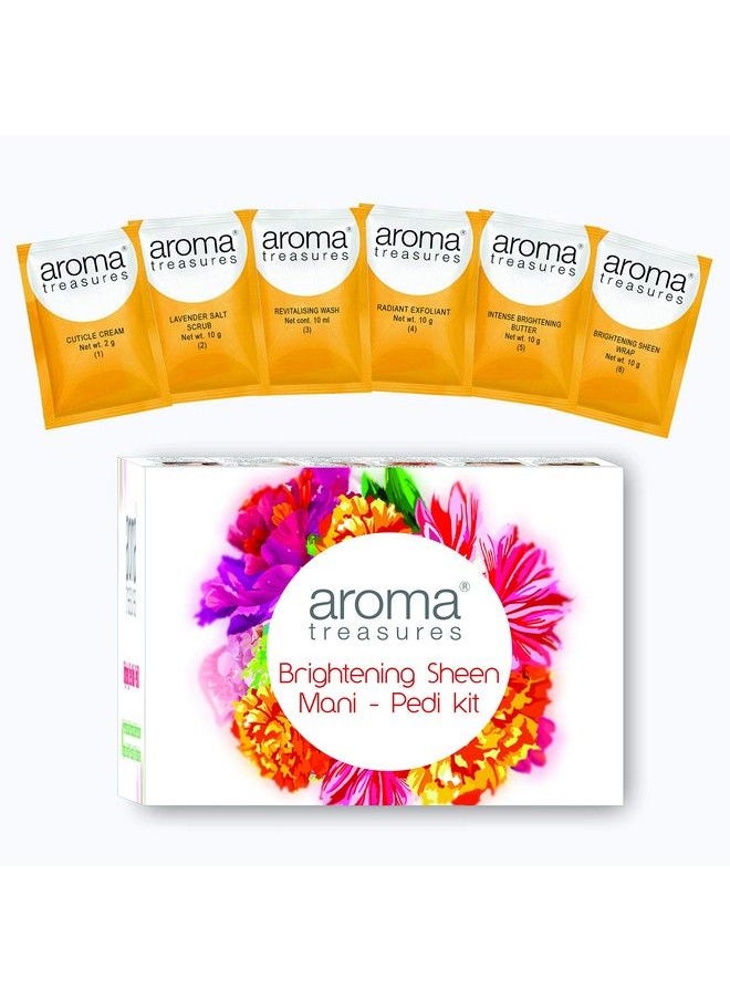 Aroma Treasures Brightening Sheen Manipedi Kit Single Time 52 G  - Image 1