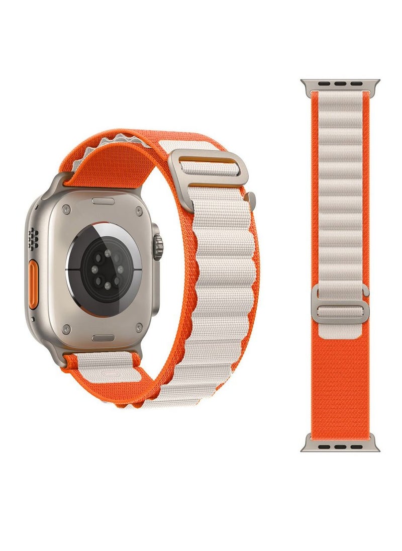 CATANES - 4Pack Alpine Loop Band 49mm 45mm 44mm for Apple Watch Series Ultra/8/SE/7/6/5/4/3/2/1 Nylon Woven Textile Loop Sport Strap Wristband - Image 1