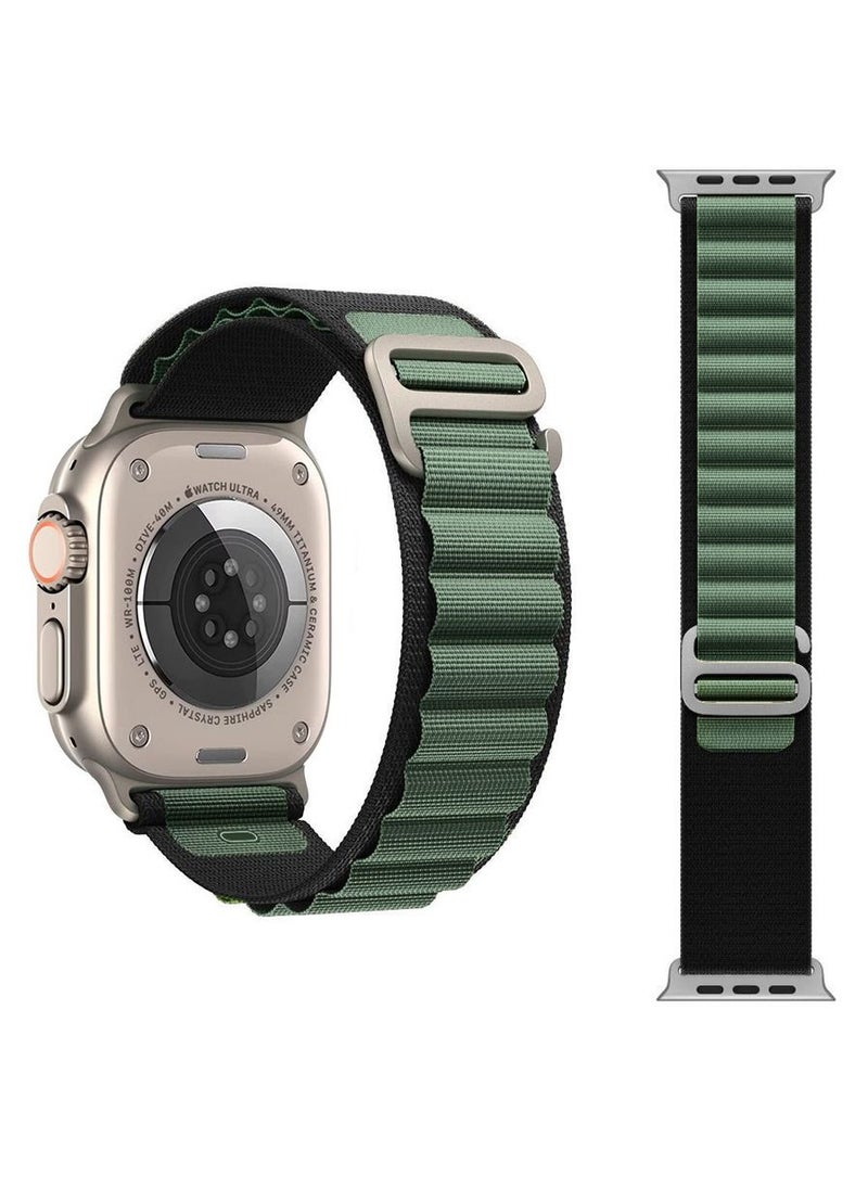 CATANES - 4Pack Alpine Loop Band 49mm 45mm 44mm for Apple Watch Series Ultra/8/SE/7/6/5/4/3/2/1 Nylon Woven Textile Loop Sport Strap Wristband - Image 1