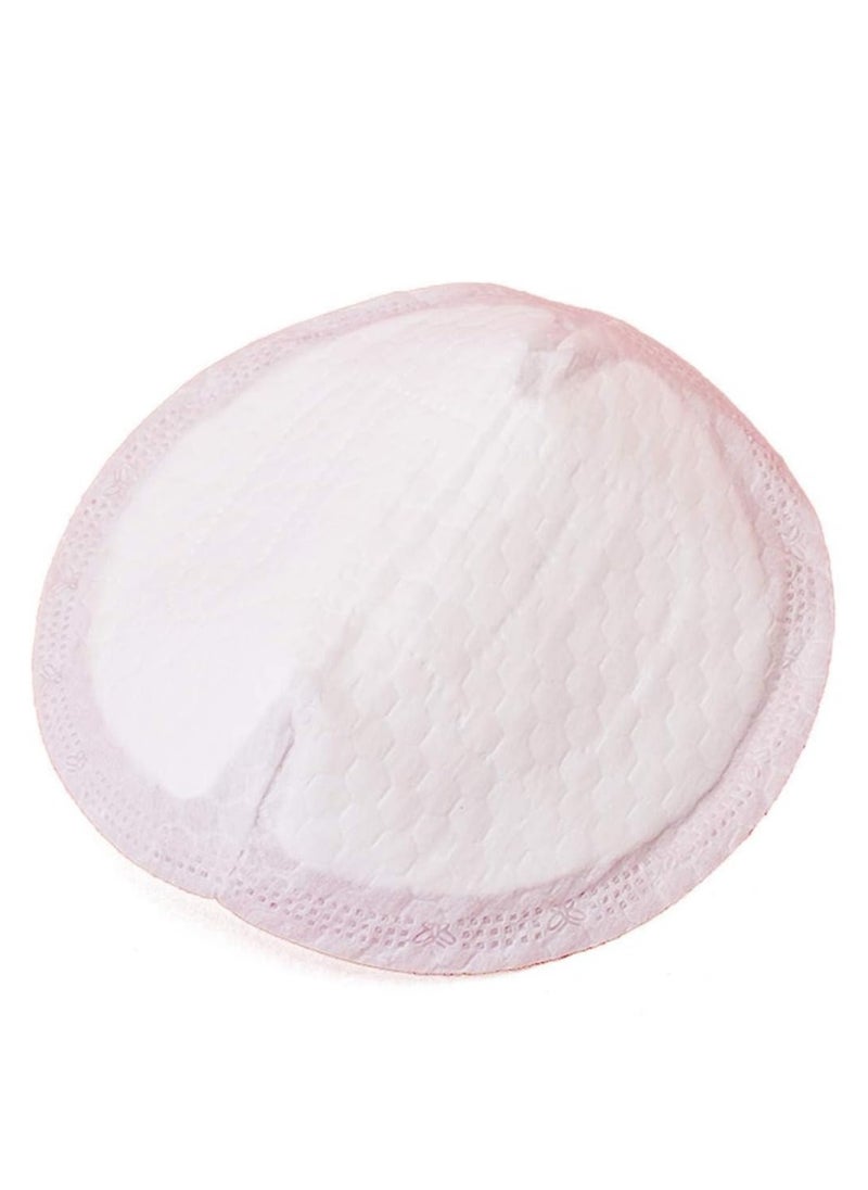 HAPPINESS - e world unbox happiness Disposable Nursing Breast Pads Nipple covers for Breast Feeding Pastel Touch 100 Pcs - Image 1