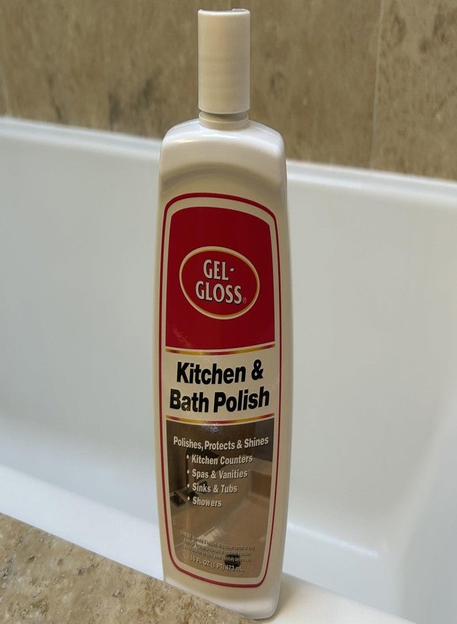 TR Industries GG-1 Gel-Gloss Kitchen and Bath Polish, 16 Fl. Oz, White - Image 4