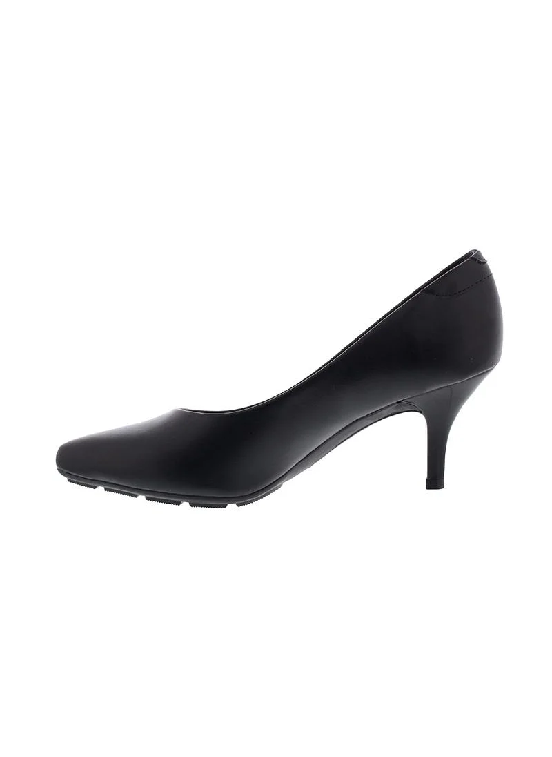 مودار Modare Ladies Mid Heel Shoes Black | Made In Brazil