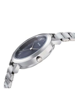 Sonata Round Shape Stainless Steel Analog Wrist Watch 8141SM07 - 32 mm - Silver  - Image 2