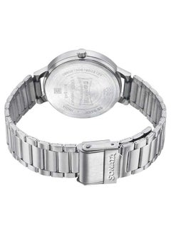 Sonata Round Shape Stainless Steel Analog Wrist Watch 8141SM07 - 32 mm - Silver  - Image 3