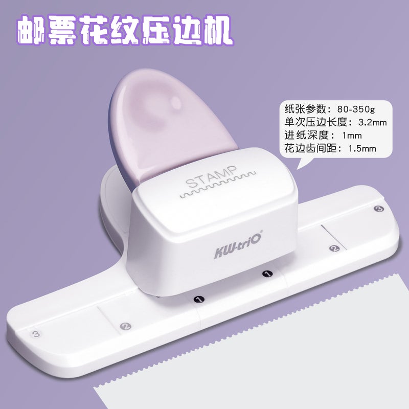 You Can Get The You9027 Multi-Hole 4Mm Puncher For Loose-Leaf Notebooks, Student Puncher, M5 Manual Three-Hole Puncher - Image 1