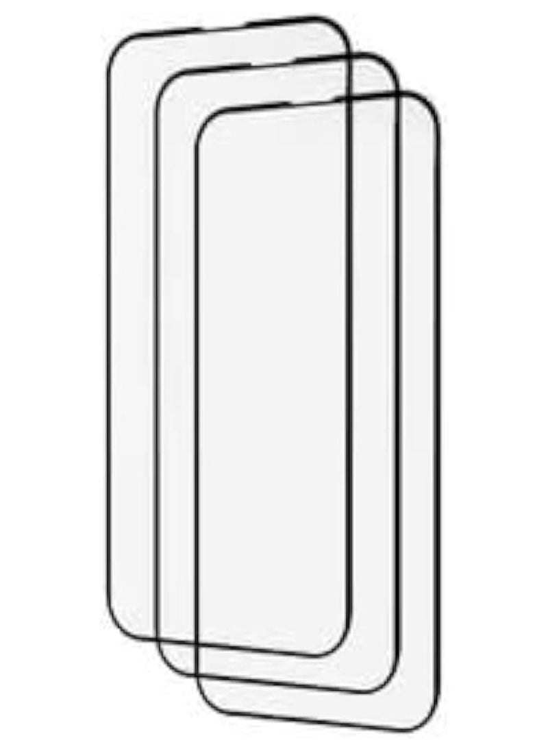 Raxoom [3 Pack] Designed for iphone 15 Pro Max Screen Protector Tempered Glass, Friendly Ultra Resistant - Image 2