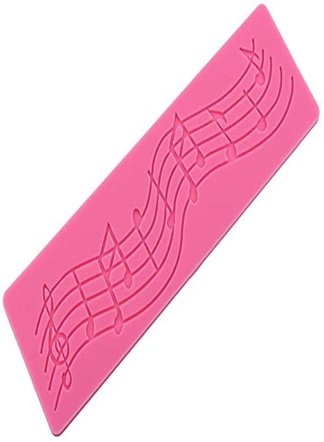 Bakefy� Music Note Cake Silicone Fondant Lace Mat Cake Decorating Mold Gum Paste Cupcake Topper Tool