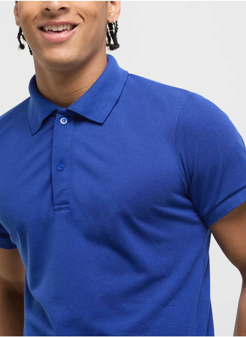 سفنتي فايف Essential Polo Shirt