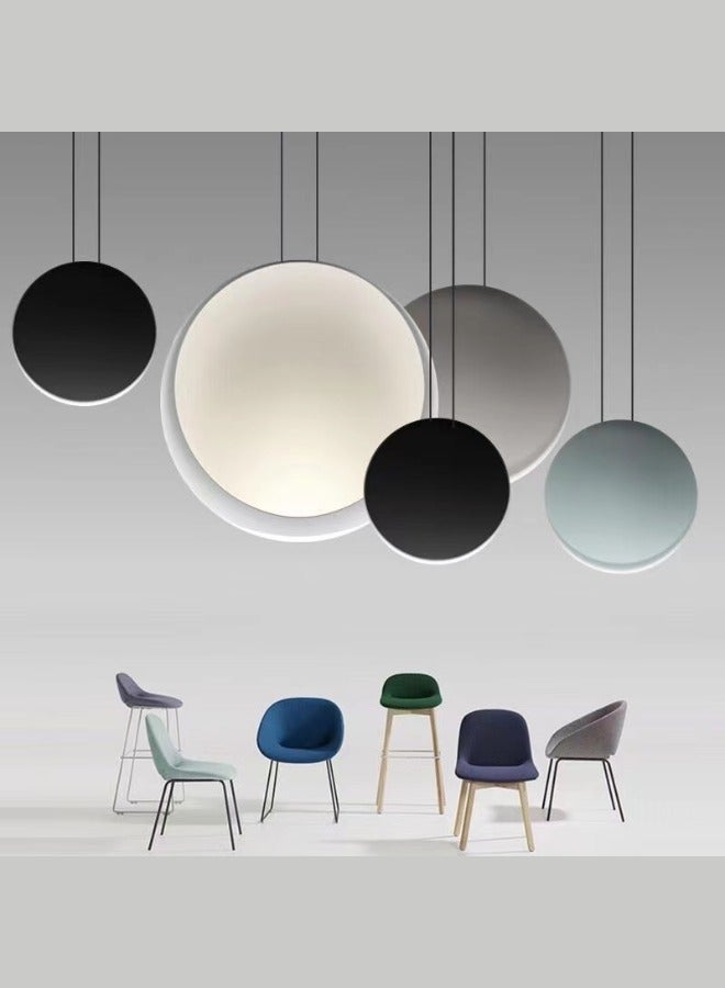 MAAC HOME MAAC Home Daffodil - Modern Round LED Lights Modern Decorative Stylish Elegant Contemporary Minimalist Pendant Lamp for Bedroom, Living Room, and Office, Home Décor  - Image 2