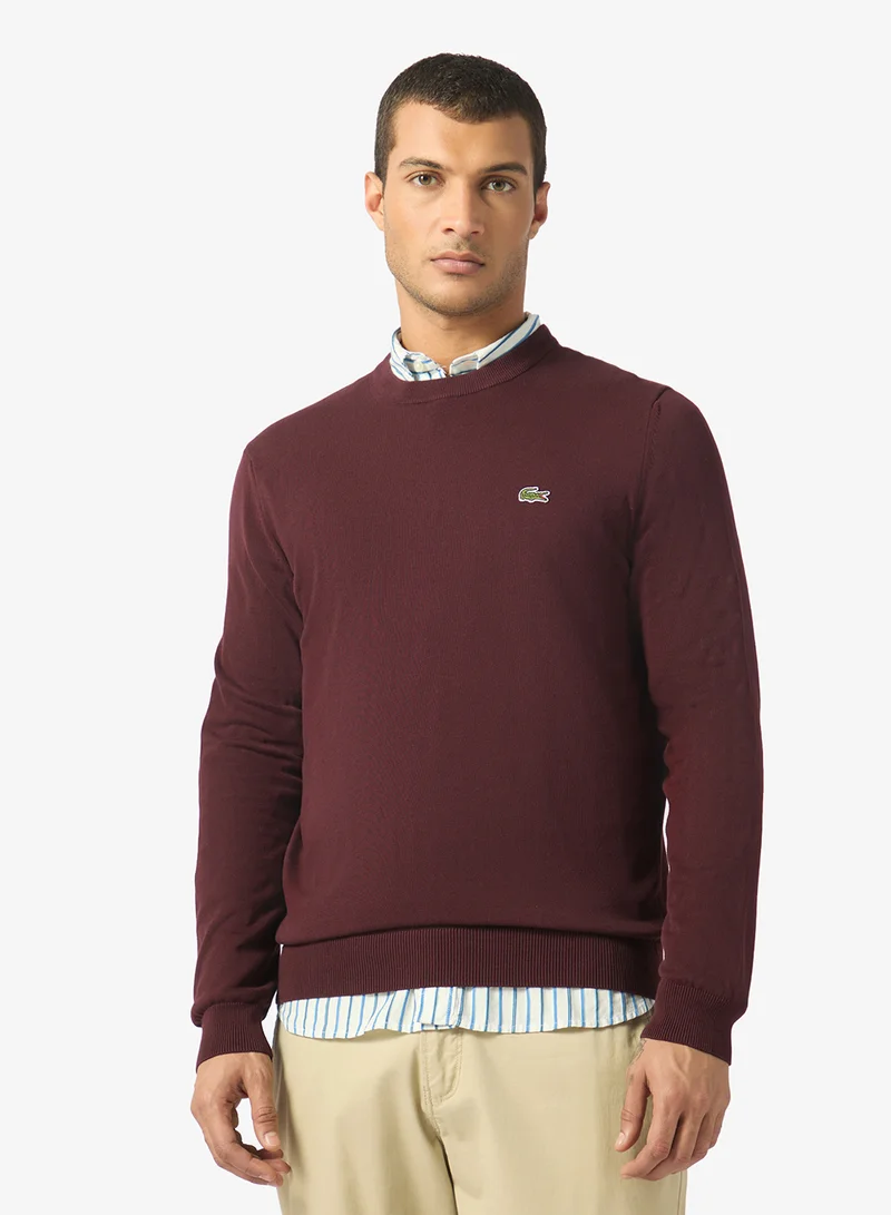 لاكوست Logo Pullover Sweater