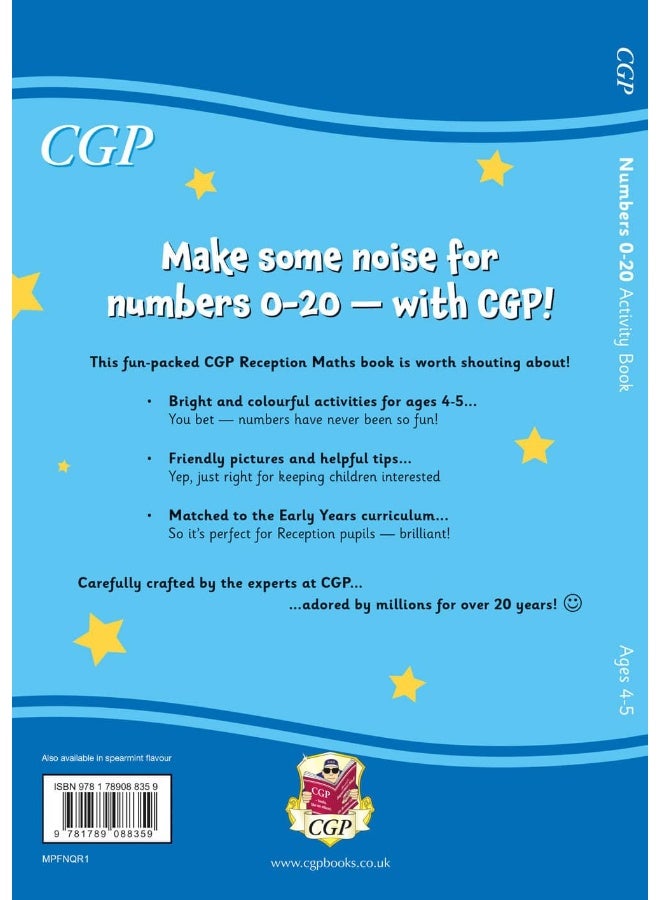 Numbers 0-20 Activity Book for Ages 4-5 (Reception)  - Image 2