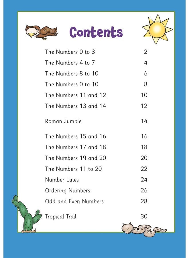 Numbers 0-20 Activity Book for Ages 4-5 (Reception)  - Image 3