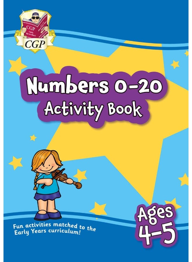 Numbers 0-20 Activity Book for Ages 4-5 (Reception)  - Image 1