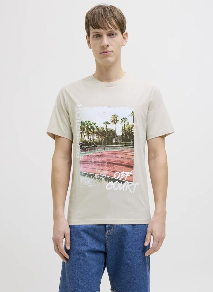 JJ Rebel Jreblarry Tee Ss Crew Neck T-Shirt