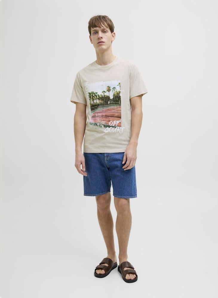 JJ Rebel by Jack & Jones Jreblarry Tee Ss Crew Neck T-Shirt  - Image 4
