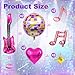 Villorem 13 PCS Music Balloons Set Guitar Musical Note Balloons 4D Disco Foli Balloon for Birthday Party Concert Singer Fans Party Decoration Supplies - Image 3