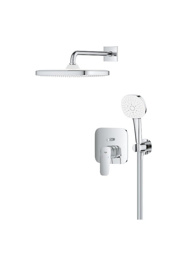GROHE Cubeo Conc. Shower System w/ Tempesta 250, Chrome - Image 1