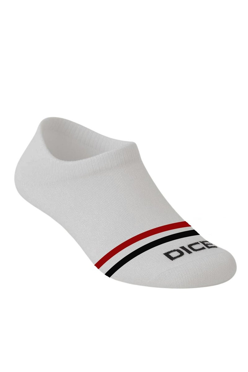 DICE Pack of 4 Half Towel Padded Cotton Socket Socks - Image 2
