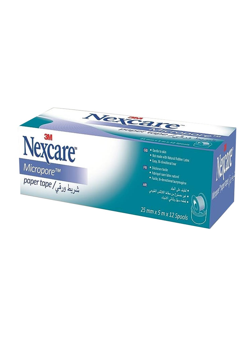 3M Nexcare Micropore Paper Tape 25 Mm X 5 M - Image 4